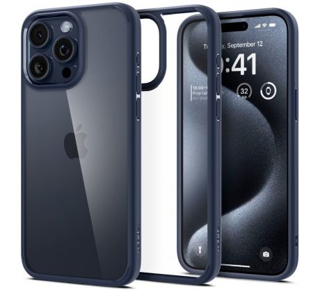 KRYT SPIGEN ULTRA HYBRID iPhone 15 Pro Max NAVY BLUE