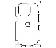 Hydrogel - matná zadní ochranná fólie - iPhone 15 Pro