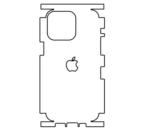 Hydrogel - matná zadní ochranná fólie - iPhone 15 Pro Max