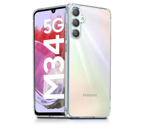 Transparentní silikonový kryt s tloušťkou 0,5mm  Samsung Galaxy M34