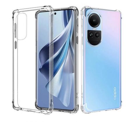 Transparentní silikonový kryt s tloušťkou 0,5mm  - OPPO Reno 10 5G T průsvitný