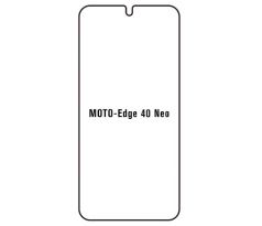 Hydrogel - ochranná fólie - Motorola Edge 40 Neo (case friendly) 