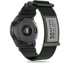 ŘEMÍNEK TECH-PROTECT SCOUT GARMIN FENIX 5 / 6 / 6 PRO / 7 MILITARY GREEN