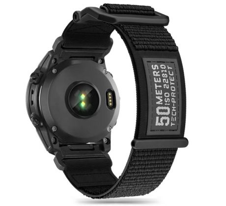 ŘEMÍNEK TECH-PROTECT SCOUT GARMIN FENIX 3 / 5X / 3HR / 5X Plus / 6X / 6X PRO / 7X BLACK