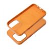 Kožený kryt Mag Cover  iPhone 15 Pro orange