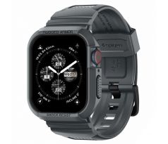 ŘEMÍNEK SPIGEN RUGGED ARMOR ”PRO” APPLE WATCH 4 / 5 / 6 / 7 / 8 / 9 / SE (44 / 45 mm) DARK GREY