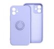 SILICONE RING Case  Xiaomi Redmi Note 12 4G fialový