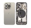 Apple iPhone 15 Pro Max - Zadní housing s předinstalovanými díly (Natural Titanium)