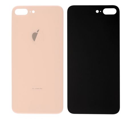 iPhone 8 Plus - Zadní sklo housingu iPhone 8 Plus - zlaté