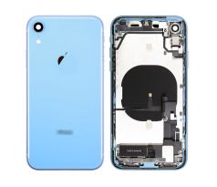 Apple iPhone XR - Zadní Housing - modrý s malými instalovanými díly