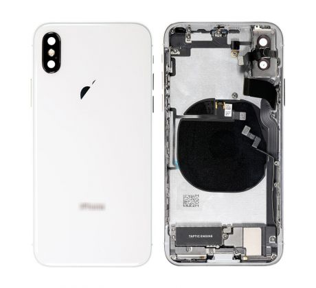 Apple iPhone XS Max - Zadní Housing - bílý s malými díly