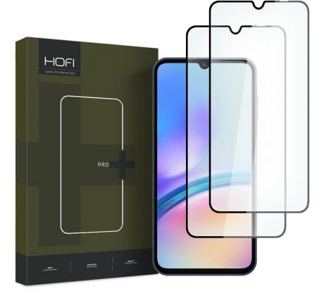 2KS V BALENÍ, SET 2 OCHRANNÝCH SKEL HOFI GLASS PRO+ 2-PACK SAMSUNG GALAXY A05S BLACK