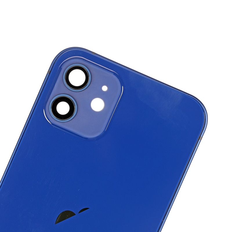 Apple iPhone 12 - Zadní housing (modrý) | emobilshop.cz