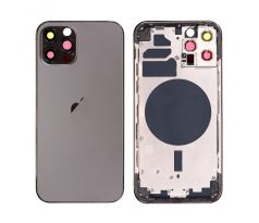 Apple iPhone 12 Pro - Zadní housing (space grey - šedý)