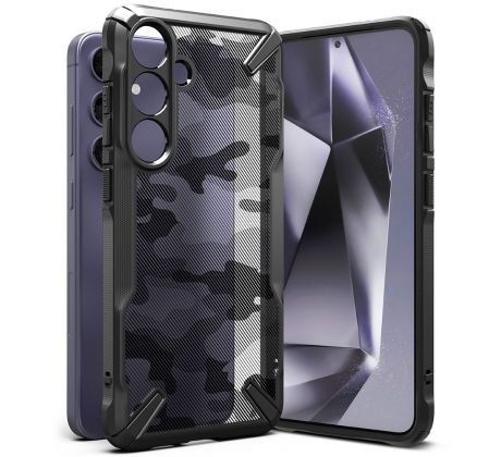 KRYT RINGKE FUSION X SAMSUNG GALAXY S24+ Plus CAMO BLACK