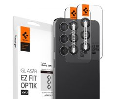 OCHRANNÉ SKLO ZADNÍ KAMERY SPIGEN OPTIK.TR ”EZ FIT” CAMERA PROTECTOR 2-PACK SAMSUNG GALAXY S24+ Plus BLACK