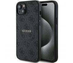 Original   GUESS GUHMP14SG4GFRK  iPhone 14 (Compatible with Magsafe / 4G Ring classic logo / cerný)