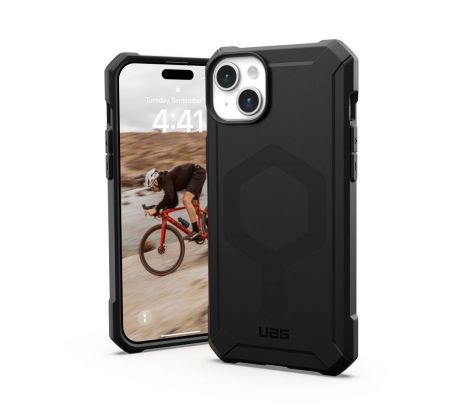 ( UAG ) Urban Armor Gear Essential s Magsafe  iPhone 15 Plus cerný