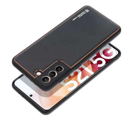 LEATHER Case  Samsung Galaxy A55 5G cerný