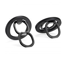 DRŽÁK ESR HALOLOCK MAGSAFE PHONE RING STAND BLACK