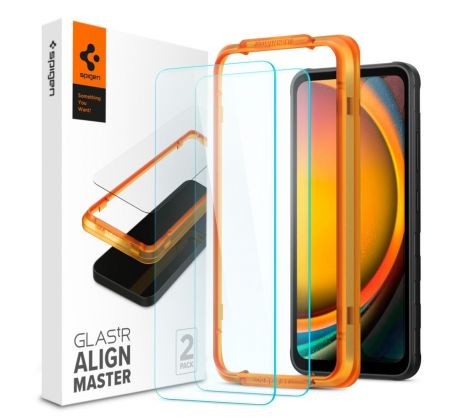 OCHRANNÉ TVRZENÉ SKLO SPIGEN ALM GLAS.TR 2-PACK SAMSUNG GALAXY XCOVER 7 CLEAR