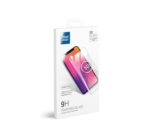 Ochranné tvrzené  sklo -  iPhone X 5D Full Cover cerný