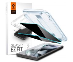 OCHRANNÉ TVRZENÉ SKLO SPIGEN GLAS.TR ”EZ FIT” 2-PACK SAMSUNG GALAXY S24 ULTRA PRIVACY