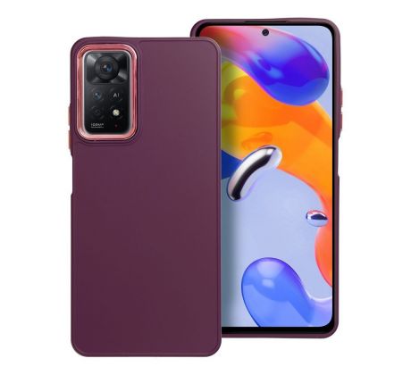 FRAME Case  Xiaomi Redmi Note 11 Pro / 11 Pro 5G fialový