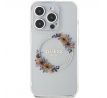 Original   GUESS GUHMP15XHFWFCT  iPhone 15 Pro Max (Compatible with Magsafe / Flowers Wreath / prusvitný)