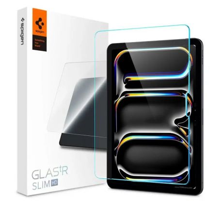 OCHRANNÉ TVRZENÉ SKLO SPIGEN GLAS.TR SLIM iPad PRO 11 5 / 2024 CLEAR