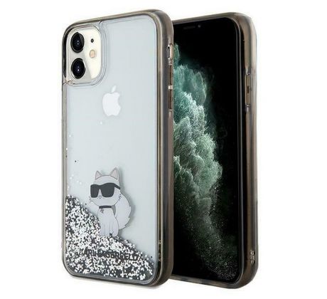 Original   KARL LAGERFELD KLHCN61LKCNSK  iPhone 11 (Liquid Glitter C / prusvitný)