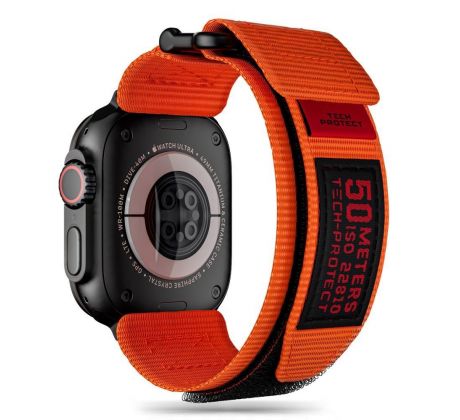 ŘEMÍNEK TECH-PROTECT SCOUT PRO APPLE WATCH 4 / 5 / 6 / 7 / 8 / 9 / SE / ULTRA 1 / 2 (42 / 44 / 45 / 49 mm) ORANGE