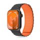 ŘEMÍNEK TECH-PROTECT ICONBAND MAGNETIC APPLE WATCH 4 / 5 / 6 / 7 / 8 / 9 / SE / ULTRA 1 / 2 (42 / 44 / 45 / 49 mm) BLACK/ORANGE