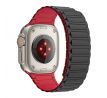 ŘEMÍNEK TECH-PROTECT ICONBAND MAGNETIC APPLE WATCH 4 / 5 / 6 / 7 / 8 / 9 / SE / ULTRA 1 / 2 (42 / 44 / 45 / 49 mm) BLACK/RED