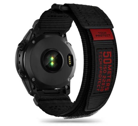 ŘEMÍNEK TECH-PROTECT SCOUT PRO GARMIN FENIX 3 / 5X / 3HR / 5X Plus / 6X / 6X PRO / 7X BLACK