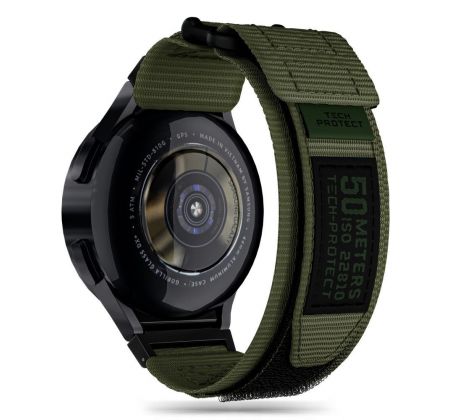 ŘEMÍNEK TECH-PROTECT SCOUT PRO SAMSUNG GALAXY WATCH 4 / 5 / 5 PRO / 6 / 7 / FE MILITARY GREEN