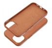 Roar Kožený kryt Mag Case -  iPhone 15 Brown