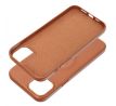 Roar Kožený kryt Mag Case -  iPhone 15 Plus Brown