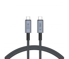 KABEL TECH-PROTECT ULTRABOOST Max USB 4.0 8K 40GBPS TYPE-C CABLE PD240W 100CM GREY