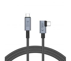 KABEL TECH-PROTECT ULTRABOOST Max ”L” USB 4.0 8K 40GBPS TYPE-C CABLE PD240W 150CM GREY