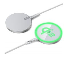 BEZDRÁTOVÁ NABÍJEČKA ESR HALOLOCK QI2 mini MAGNETIC MAGSAFE WIRELESS CHARGER 15W SILVER