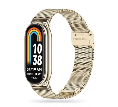 ŘEMÍNEK TECH-PROTECT MILANESEBAND XIAOMI SMART BAND 8 / 9 NFC STARLIGHT