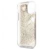 Original   GUESS GUOHCN61GLHFLGO  iPhone 11 (Liquide Glitter Charms / zlatý)