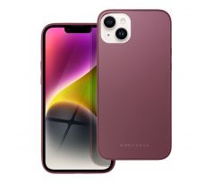 Roar Matte Glass Case  -  iPhone 14 Plus bordový