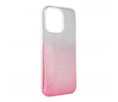 SHINING Case  iPhone 14 Pro Max prusvitný/ružový