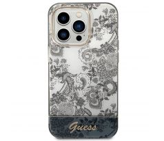 Original   GUESS GUHCP14LHGPLHG  iPhone 14 Pro (IML Electro Cam TDJ / šedý)
