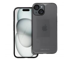 Roar Pure Simple Fit Case -  iPhone 15 cerný