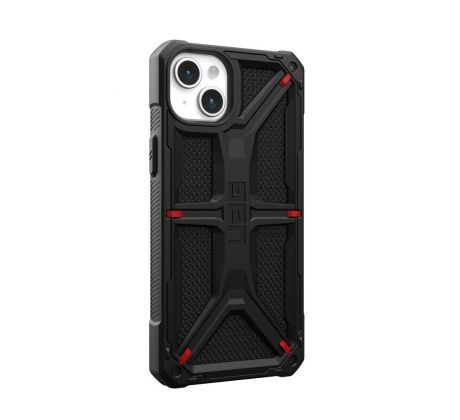 (UAG) Urban Armor Gear Monarch  iPhone 15 Plus kevlar cerný