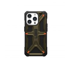 (UAG) Urban Armor Gear Monarch  iPhone 15 Pro kevlar element zelený