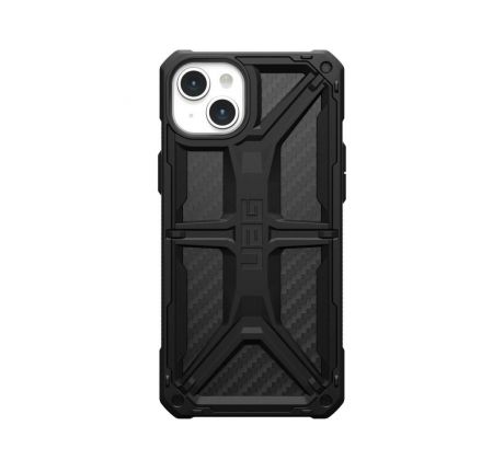 (UAG) Urban Armor Gear Monarch  iPhone 15 Plus carbon fiber